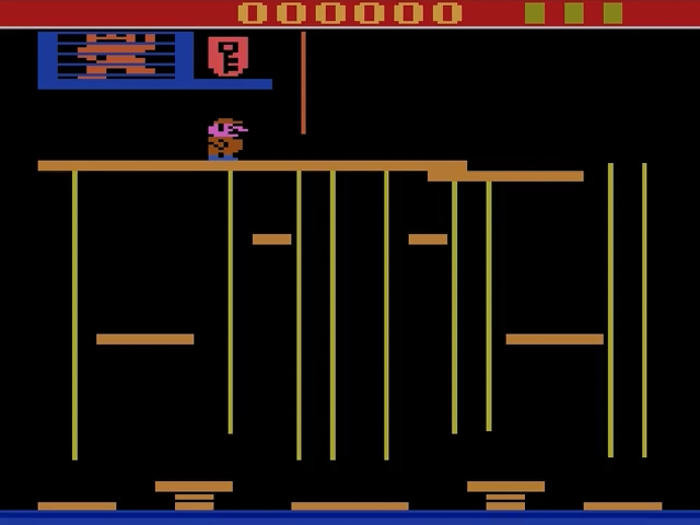 Donkey Kong Junior — Title screen