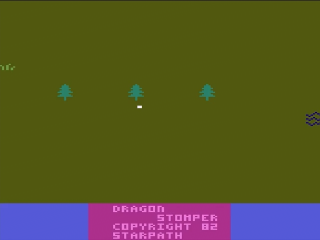 Dragonstomper — Title screen