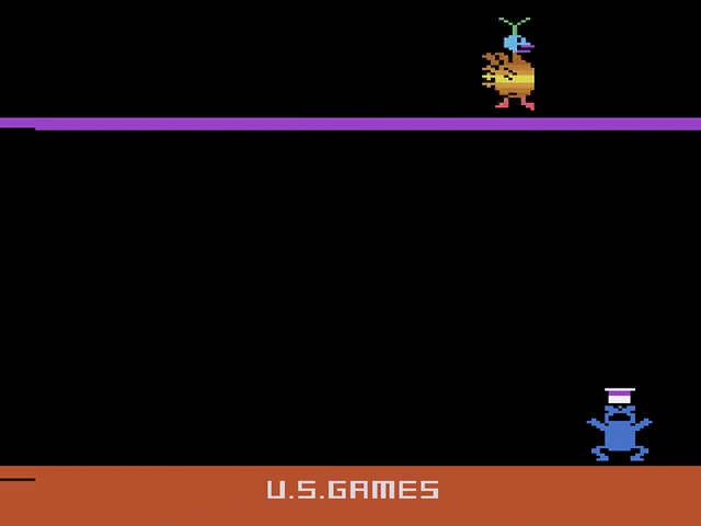 Eggomania — Title screen