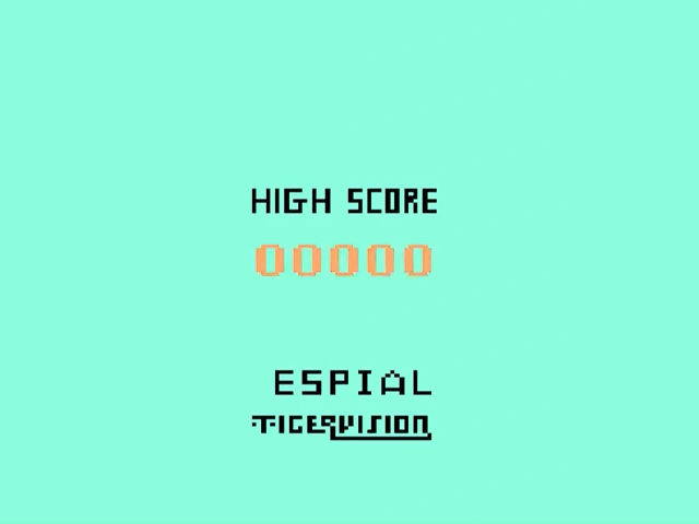 Espial — Title screen