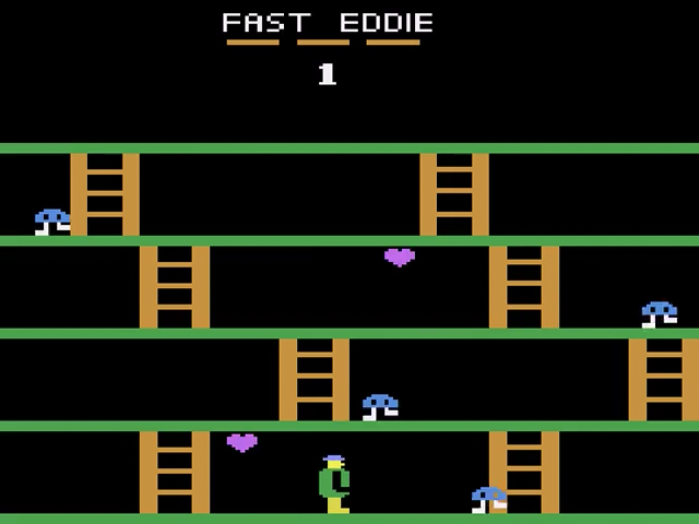 Fast Eddie — Title screen