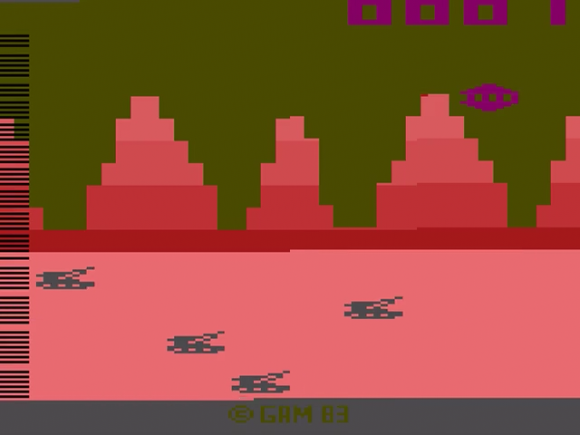 Gamma-Attack — Title screen