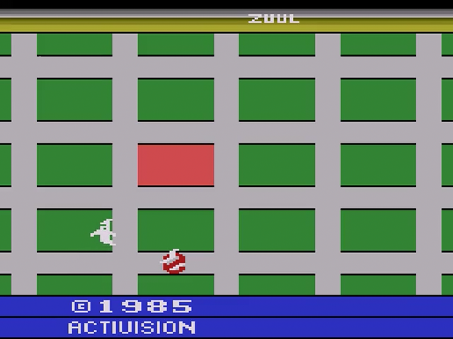 Ghostbusters — Title screen