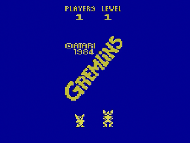 Gremlins — Title screen