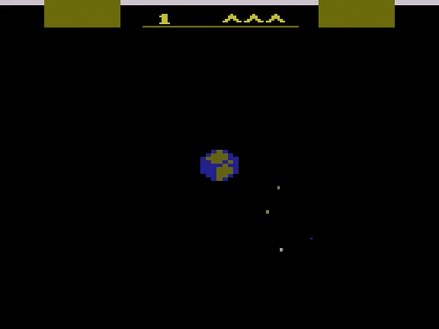 Gyruss — Title screen