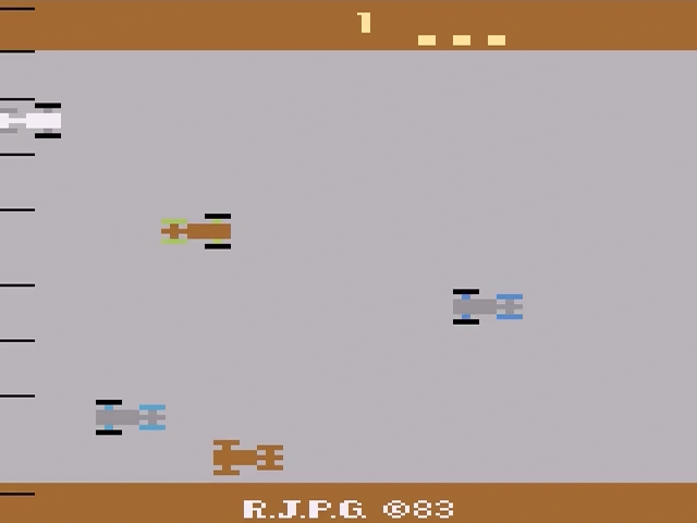 Hell Driver — Title screen