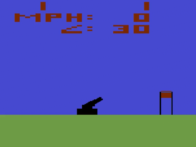 Human Cannonball : Cannon Man — Title screen