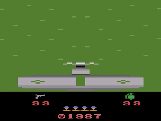 Ikari Warriors — Title screen