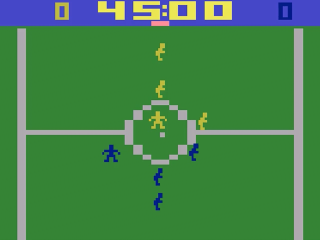 International Soccer — Title screen