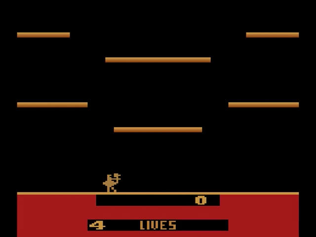Joust — Title screen