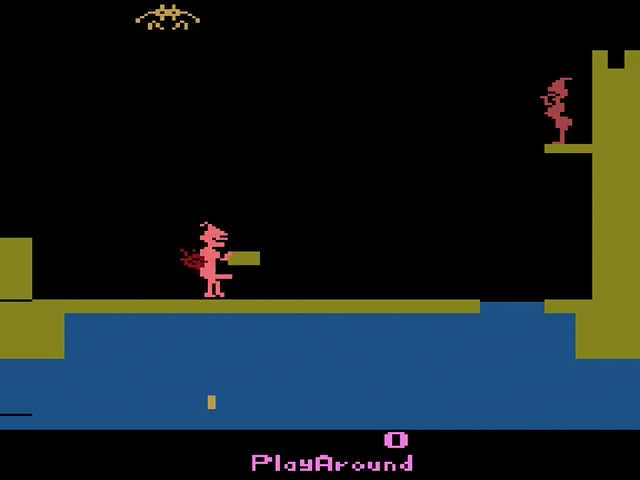 Knight on the Town — Title screen