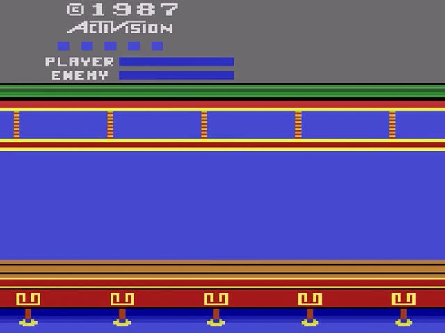 Kung-Fu Master — Title screen