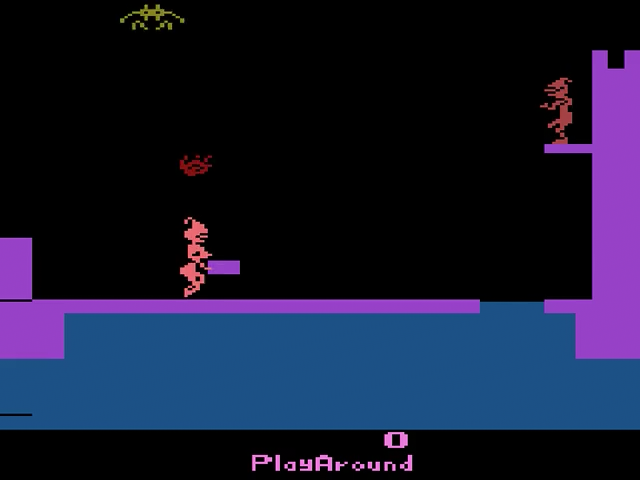 Lady In Wading — Title screen