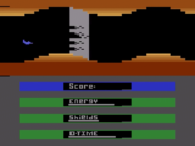Laser Gates — Title screen