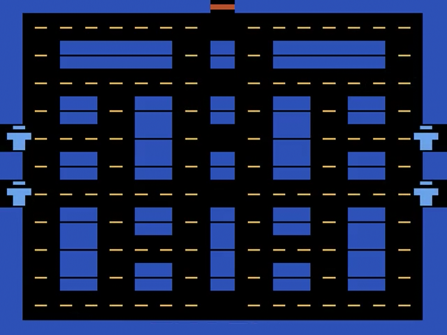 Lock 'n' Chase — Title screen