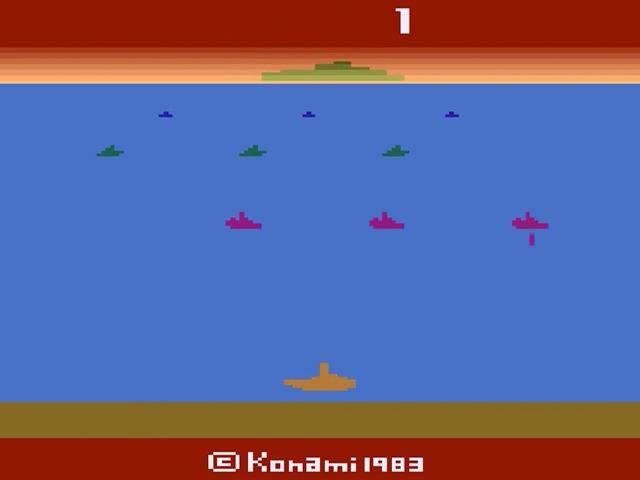 Marine Wars — Title screen