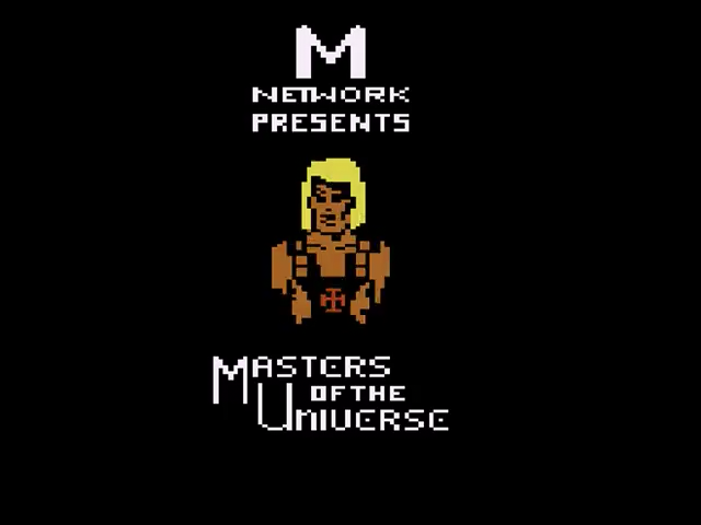 Masters of the Universe : The Power of He-Man — Title screen