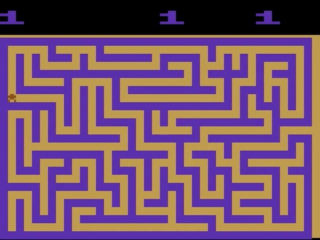 Maze Craze — Title screen