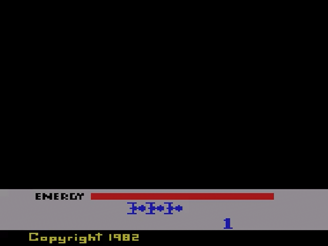 MegaMania : A Space Nightmare — Title screen