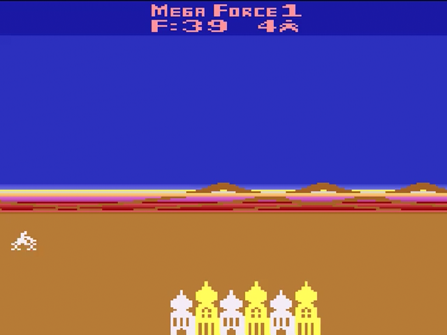 Mega Force — Title screen