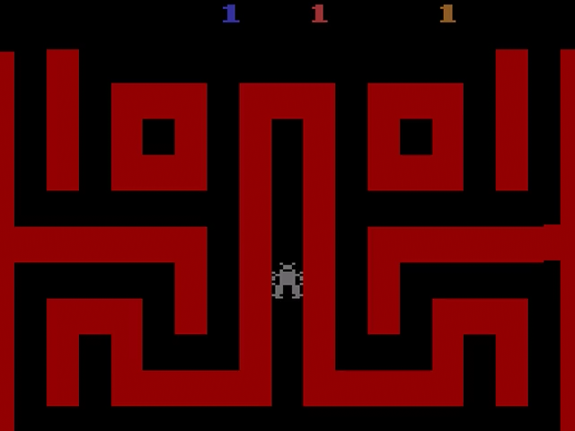 Mines of Minos — Title screen