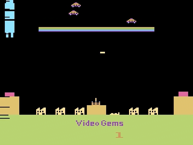 Missile Control — Title screen