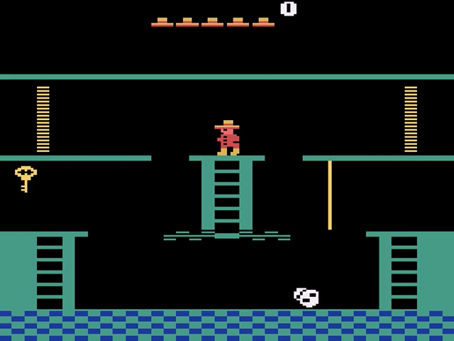 Montezuma's Revenge — Title screen