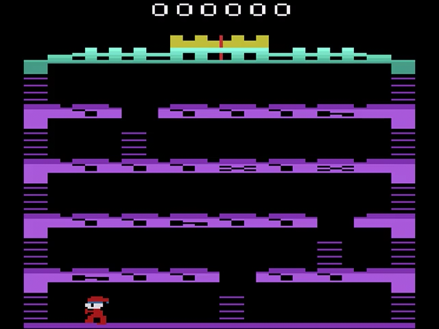 Mr. Do!'s Castle — Title screen