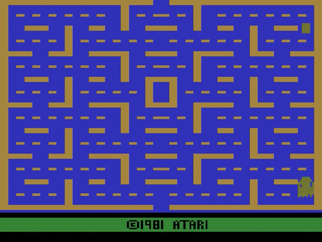Pac-Man — Title screen