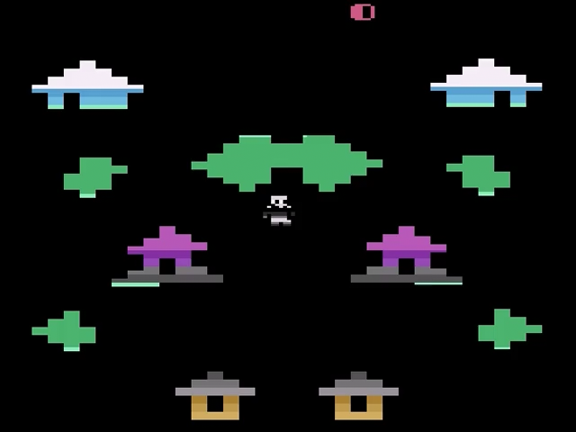 Panda Chase — Title screen