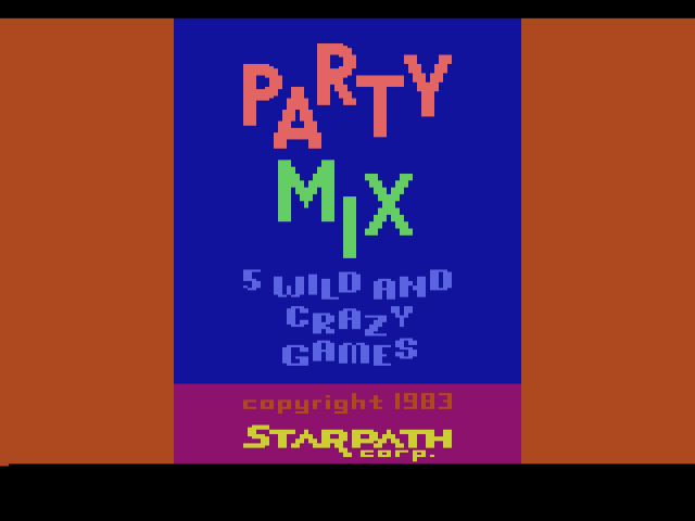 Party Mix — Title screen