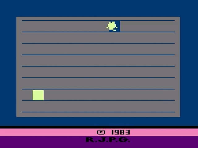 Peter Penguin — Title screen