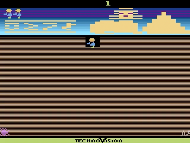 Pharaoh's Curse — Title screen