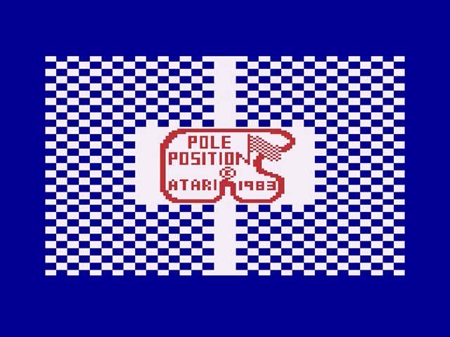 Pole Position — Title screen