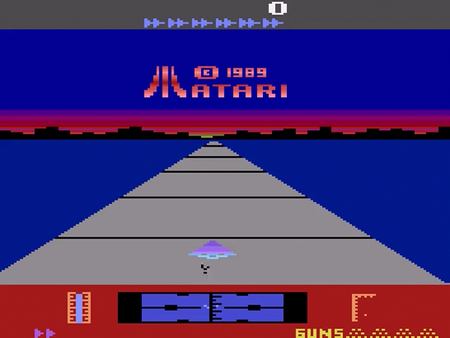 Radar Lock — Title screen