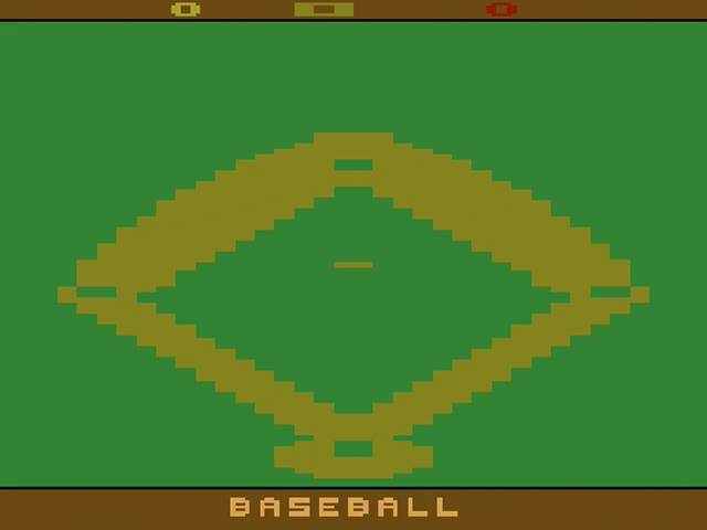 RealSports Baseball — Title screen