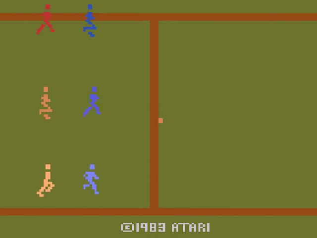 RealSports Soccer — Title screen