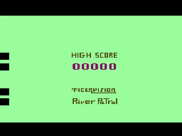 River Patrol — Title screen