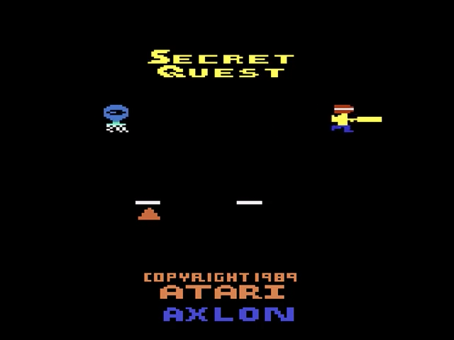 Secret Quest — Title screen