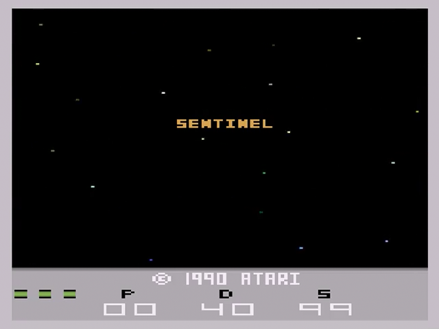 Sentinel — Title screen