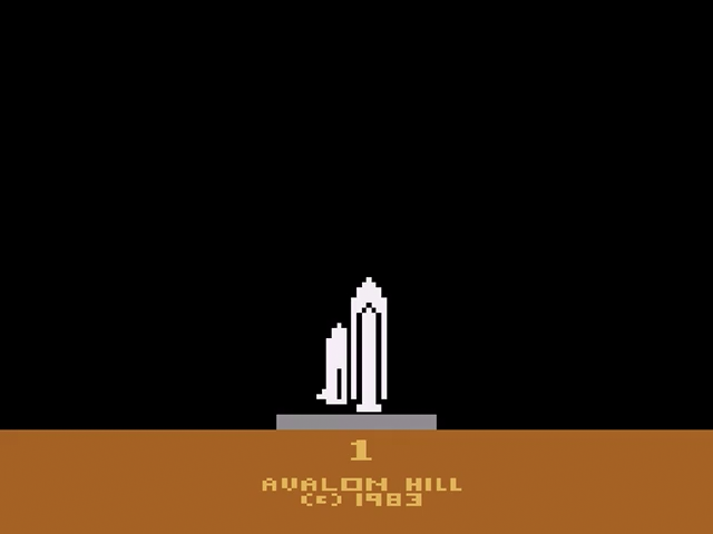Shuttle Orbiter — Title screen