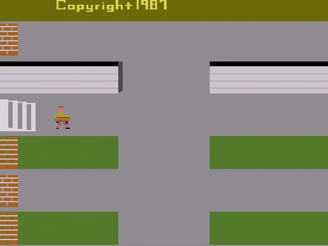 Skate Boardin' — Title screen