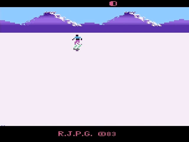 Ski Hunt — Title screen