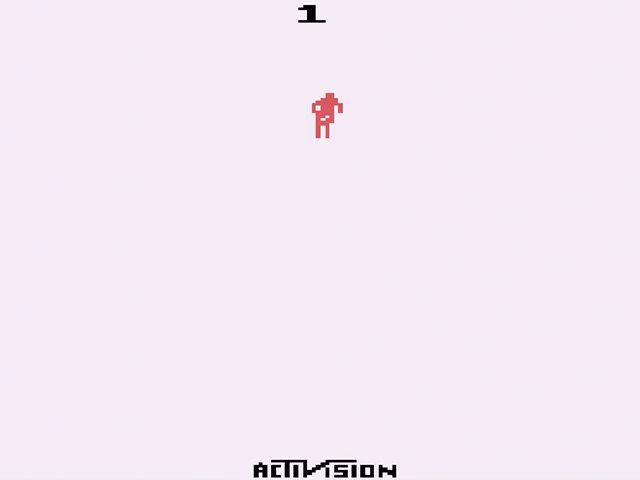 Skiing — Title screen
