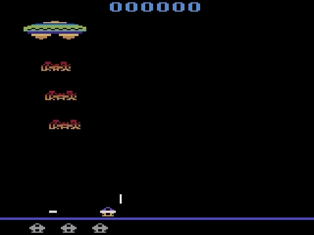 Sky Alien — Title screen