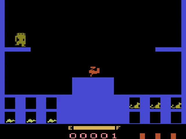 Sky Skipper — Title screen