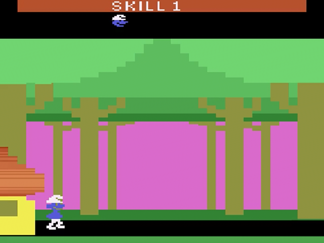 Smurf : Rescue in Gargamel's Castle — Title screen