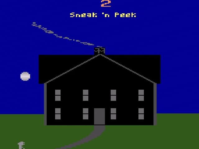 Sneak 'n Peek — Title screen
