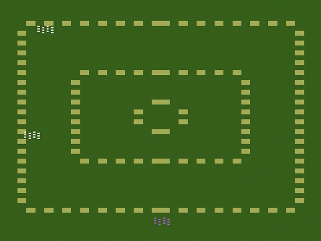 Space Attack — Title screen
