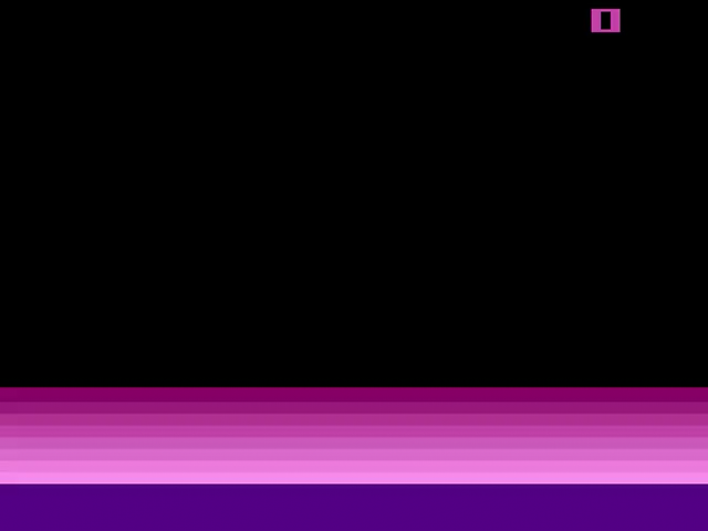 Space Cavern — Title screen